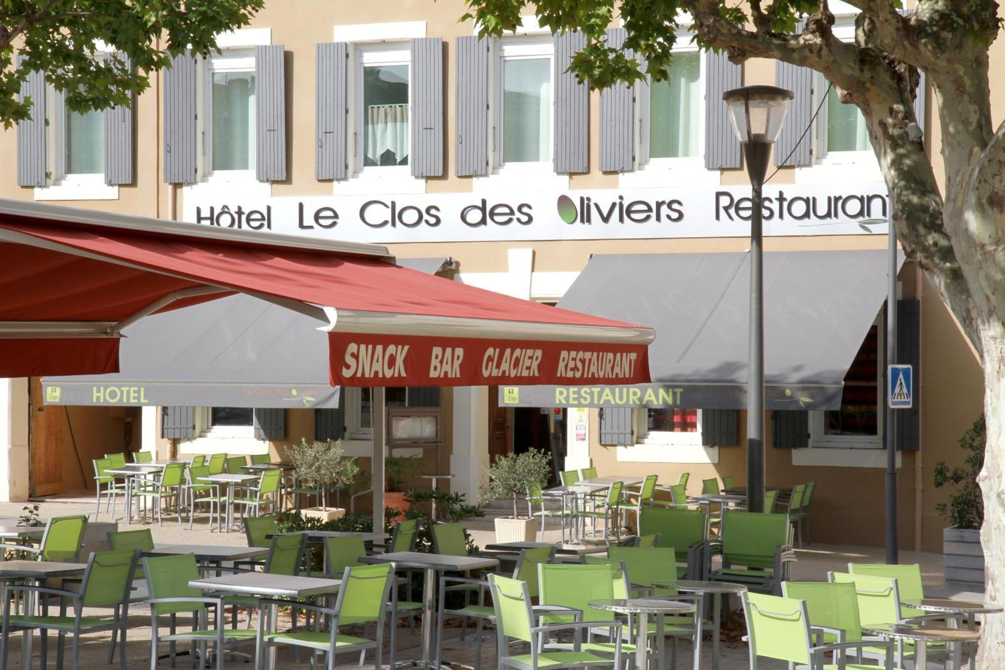 Logis Hotel Le Clos Des Oliviers บูร์ก-แซ็ง-ต็องเดอ็อล ภายนอก รูปภาพ