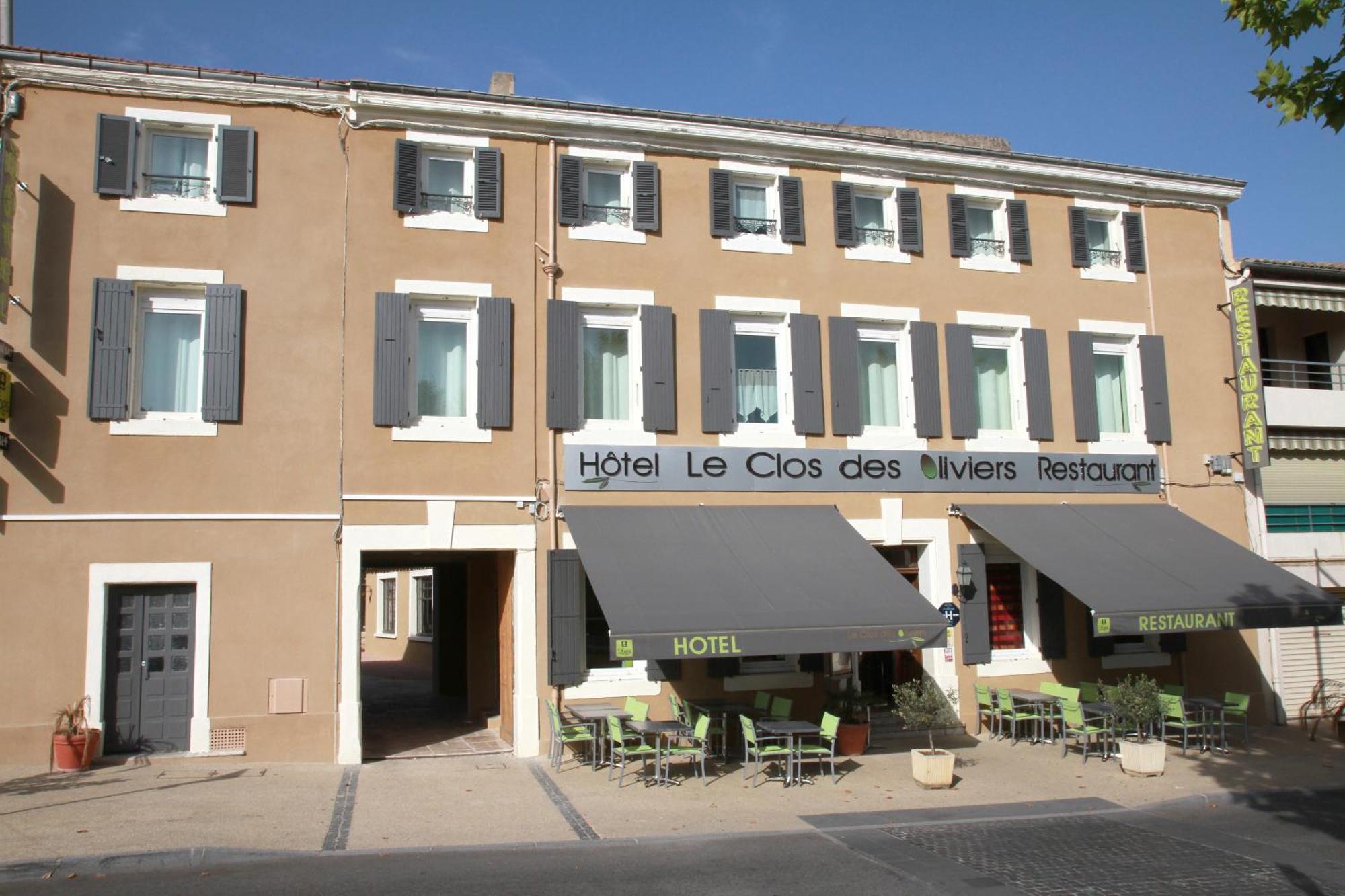 Logis Hotel Le Clos Des Oliviers บูร์ก-แซ็ง-ต็องเดอ็อล ภายนอก รูปภาพ